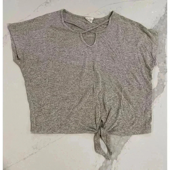 Caution to the Wind Anthropologie Tan Soft Crop Top Women’s Size Medium - Picture 1 of 4